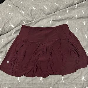 Lululemon running skirt size 8tall